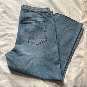 Banana Republic High-Rise Straight-Fit Denim